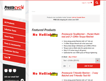 Tablet Screenshot of prestacycle.com
